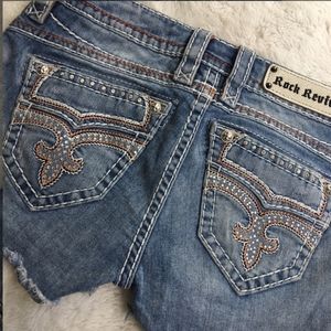 EUC Rock Revival 27 Shorts Denim